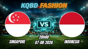 Soi kèo nhà cái trận Singapore vs Indonesia 20h00 Ngày 07/08/2026